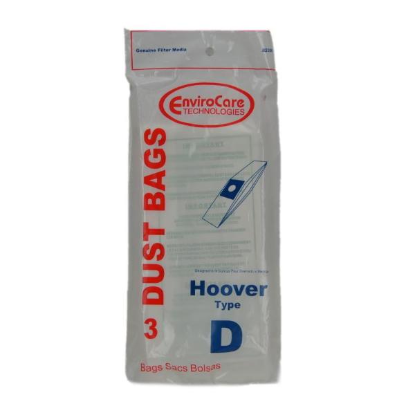 Hoover Type D Dialamatic Upright Vacuum Bags, 3pk, Part 823SW