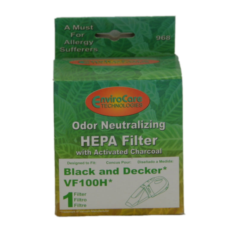 Black & Decker Filter, VF100H/CHV9600 Cone Handvac Generic Part 968