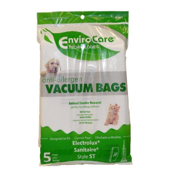 Sanitaire, Electrolux Style ST Commercial Vacuum Bags 5pk Part A161