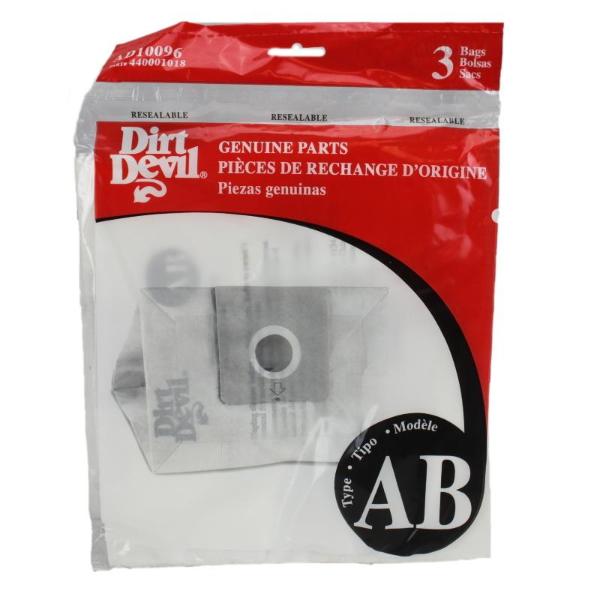 Dirt Devil AB Vacuum Bags 3pk - Thumbnail 2