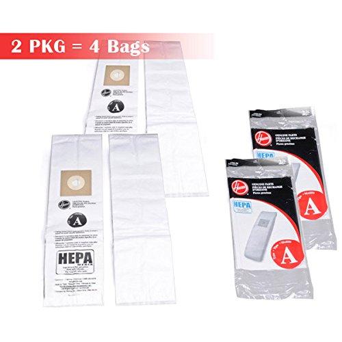 Hoover Type A Hepa Vacuum Bags Upright 2Pk Genuine Part AH10135, 43655126