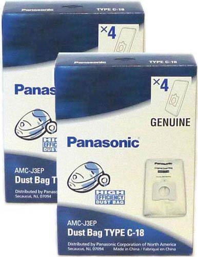 Panasonic Canister Replacement Bag(Type C-18)(4/U) for MC-CG885 Part AMC-J3EP