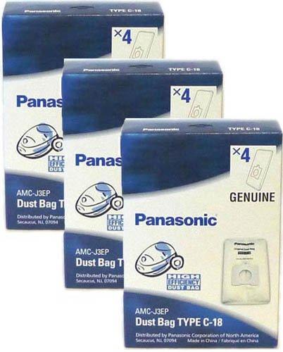 Panasonic Canister Replacement Bag(Type C-18)(4/U) for MC-CG885 Part AMC-J3EP
