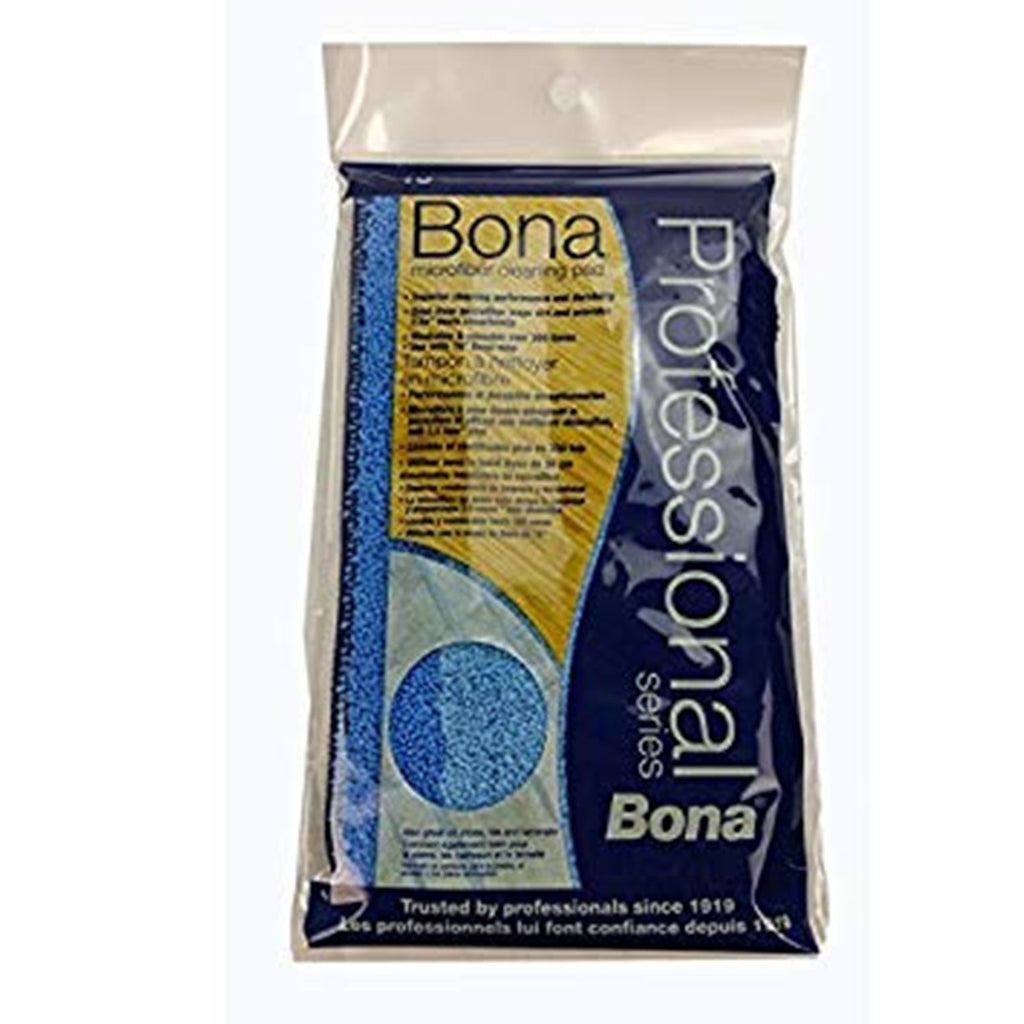 Bona Pro Series 18-Inch Microfiber Cleaning Pad, Tri-Lingual Part AX0003443
