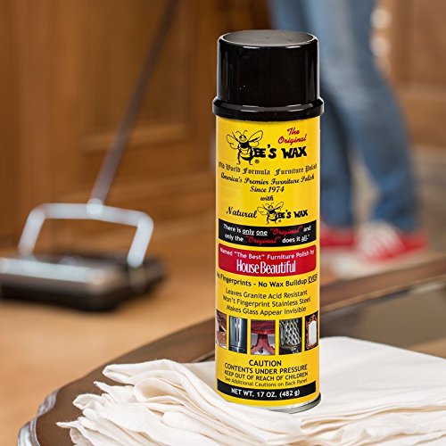 Original Bee's Wax All Purpose BeesWax Polish Aerosol Spray - Thumbnail 3
