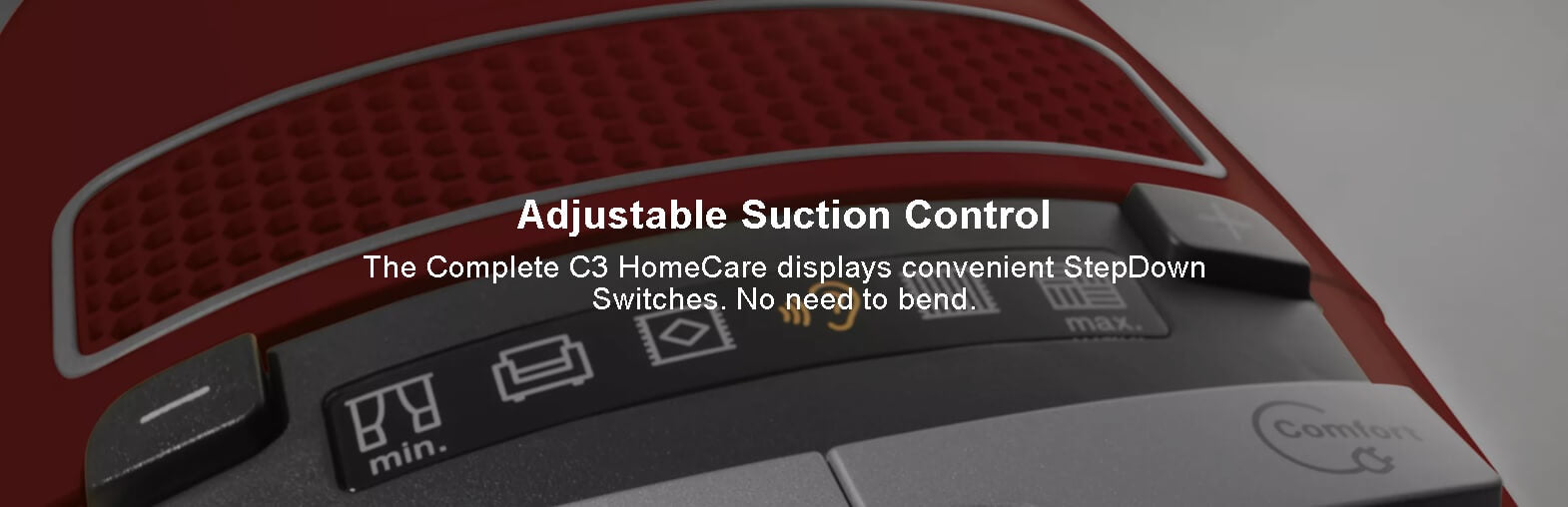 Miele Complete C3 HomeCare + SEB217-3 (Mango Red) Canister Vacuum Cleaner