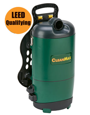 CleanMax Commercial 6Qt Backpack Vacuum Cleaner SKU CMBP-6.2