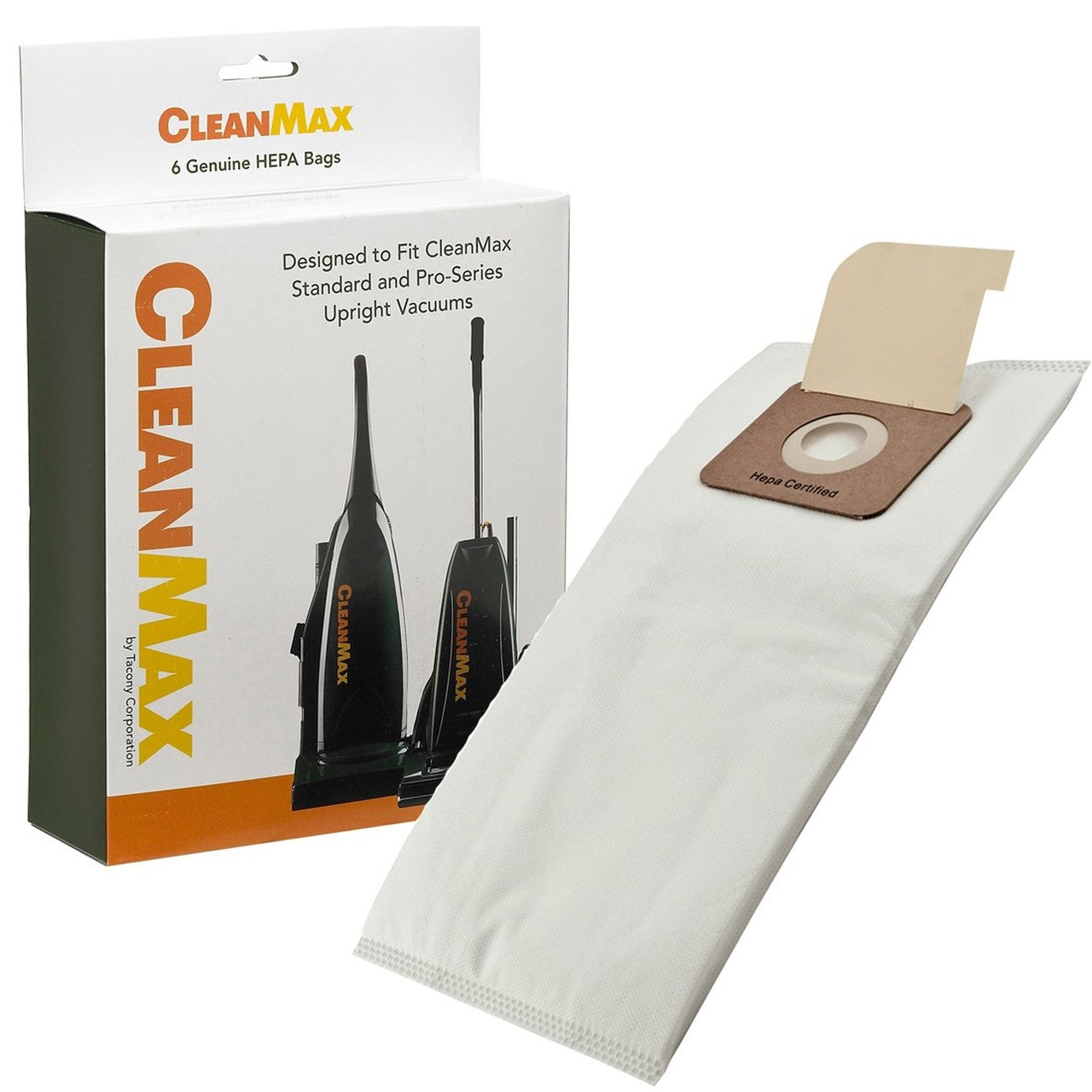 Cleanmax Hepa Bag 6Pk 6Cs Pro Series And Standard A Bag Part CMH-6