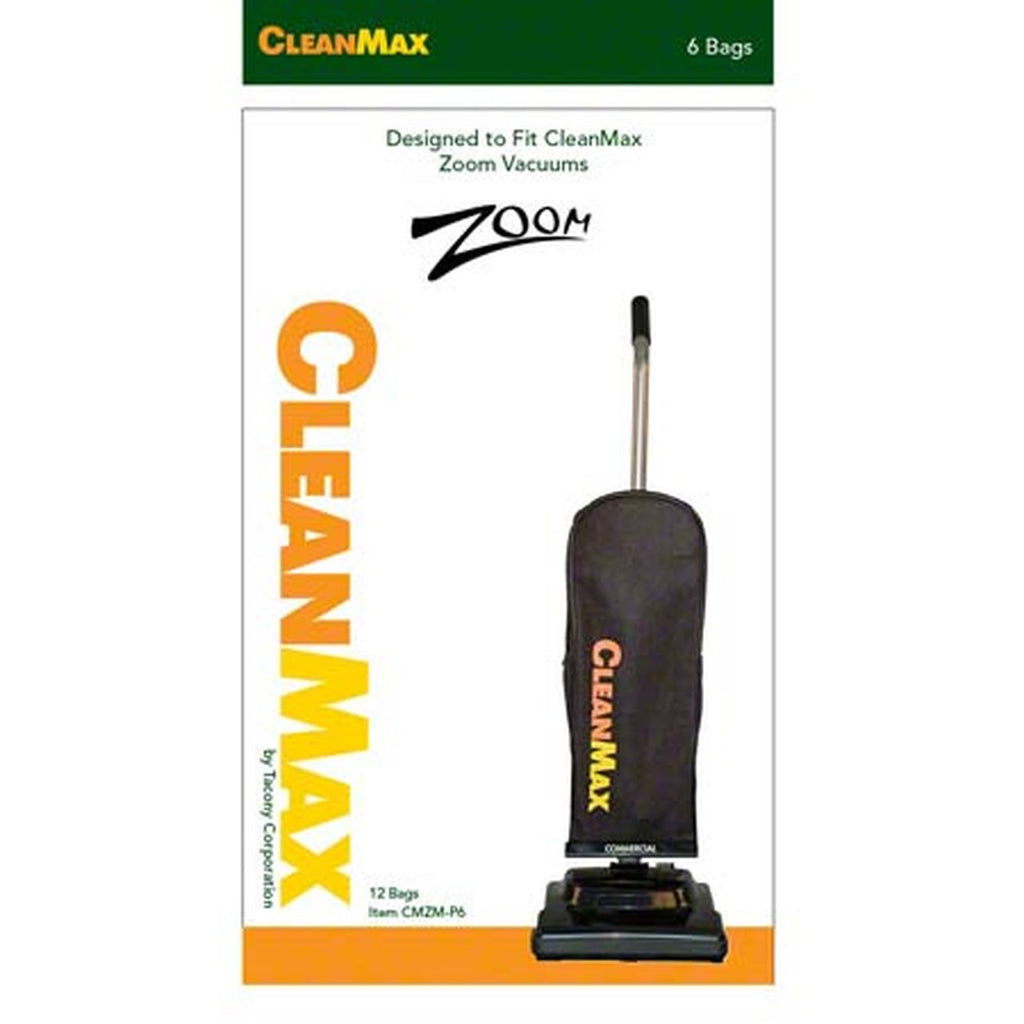 6pk CleanMax Zoom Vacuum Paper Bags Part CMZM-P6