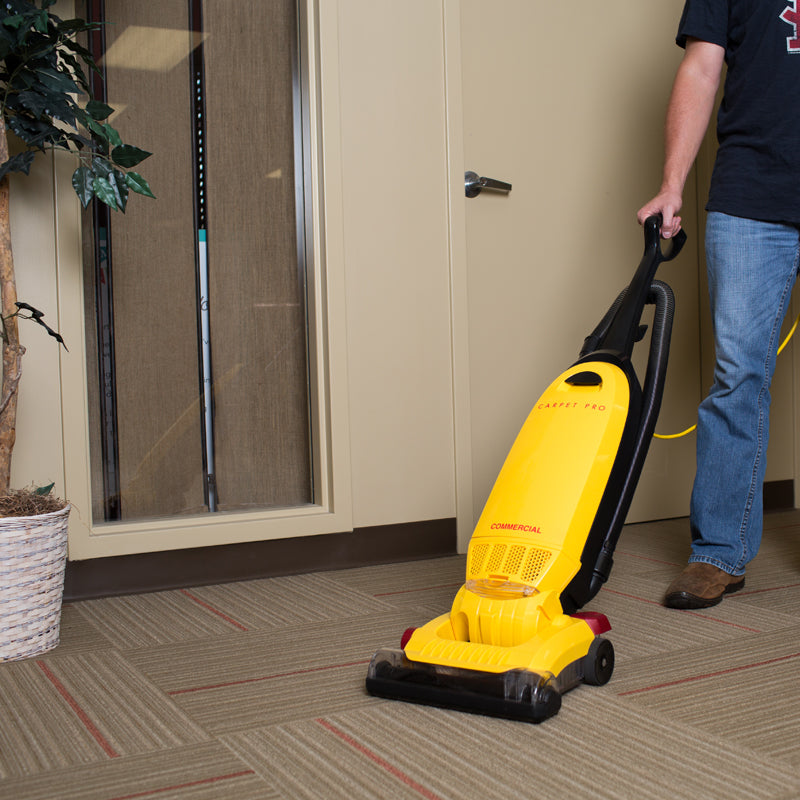 Carpet Pro CPU-350 Commercial Upright Vacuum Cleaner, W/10amp 40' Cord/OB Tools