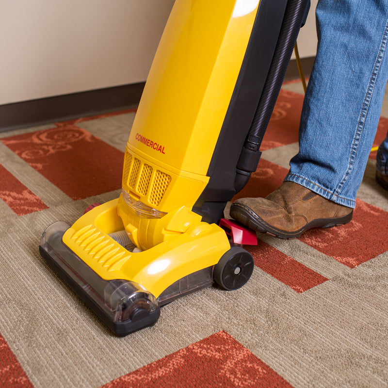Carpet Pro CPU-350 Commercial Upright Vacuum Cleaner, W/10amp 40' Cord/OB Tools