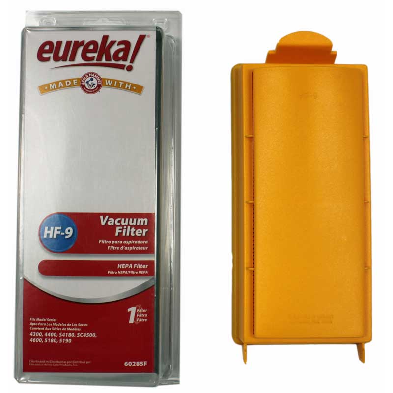 Eureka HF9 Vacuum Filter Kit 1 HEPA 2 Micron 2 Motor, Victory, Part 60951C-6, 60285G-2