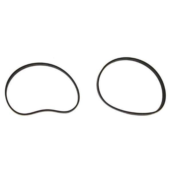 Correas planas Eureka, estilo J 2270/2271, verticales, paquete de 2, pieza 61520B-12