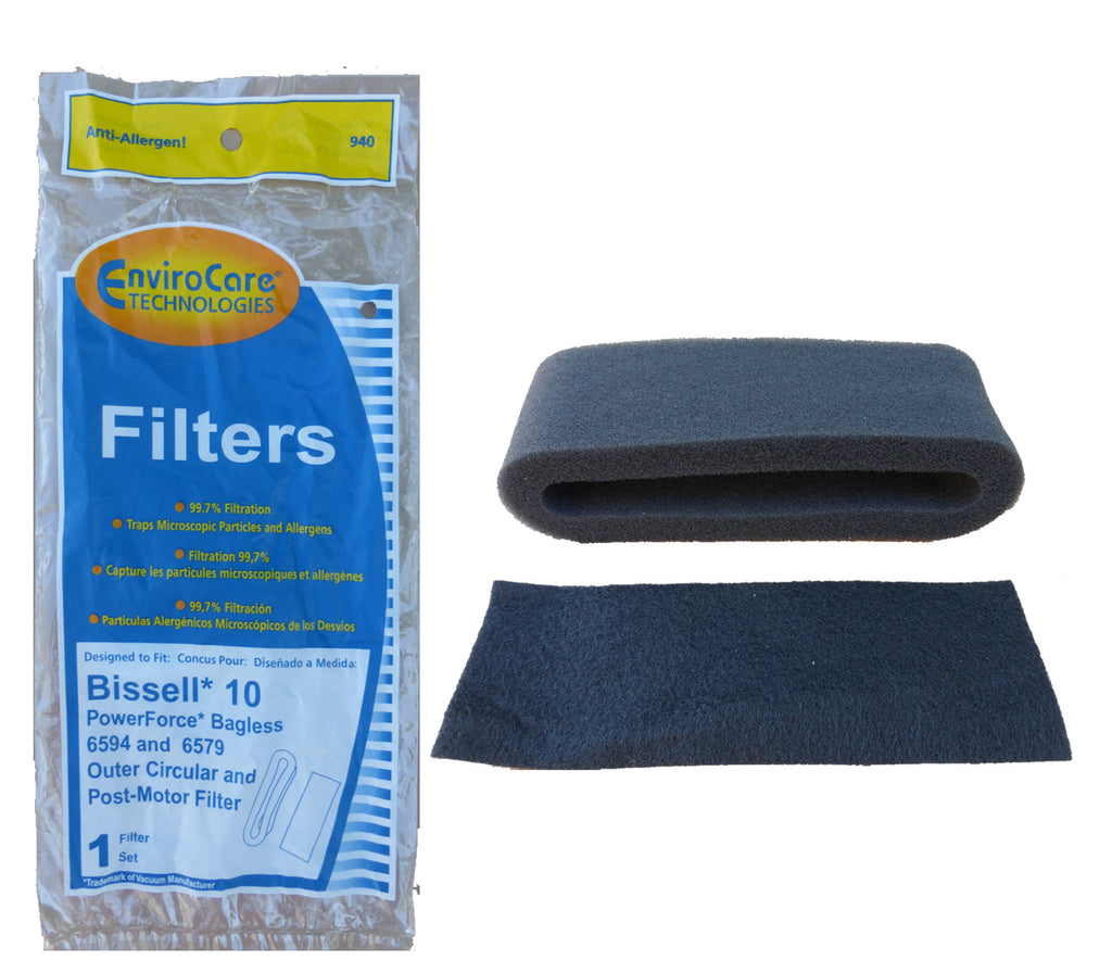 Bissell Power Force and Cleanview II Bagless filter replaces 2031192 Generic Part F940