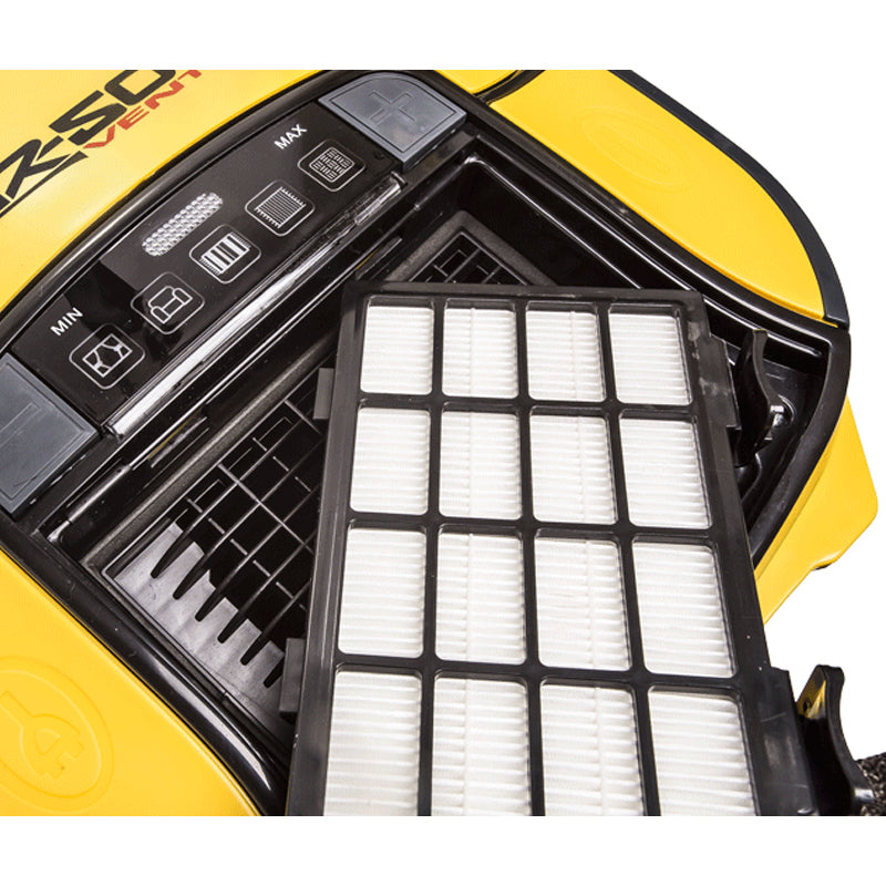 Vapamore Vac, Vento Canister Powerhead 1400W 26' Cord SKU MR-500