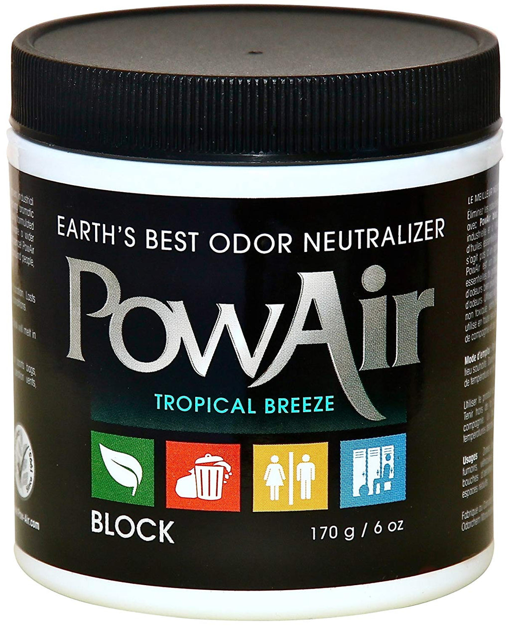 PowAir Odor Neutralizer Tropical Breeze 6oz Part PBK-170DW-TB (Available in 6oz. or 15oz)