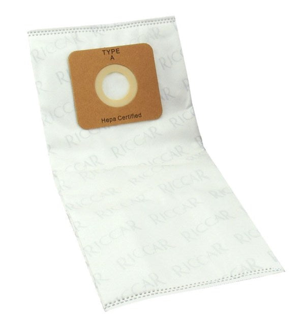 Riccar Vibrance Type A HEPA Media Vacuum Bags 6/pk Part RAH-6