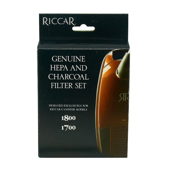 Riccar HEPA Post and Charcoal Filters for Immaculate, Impeccable, 1800, 1700 Canisters Part RF17