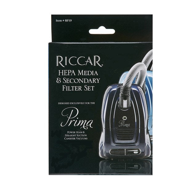 Riccar Prima Canister HEPA Media Filter Set Part RF19