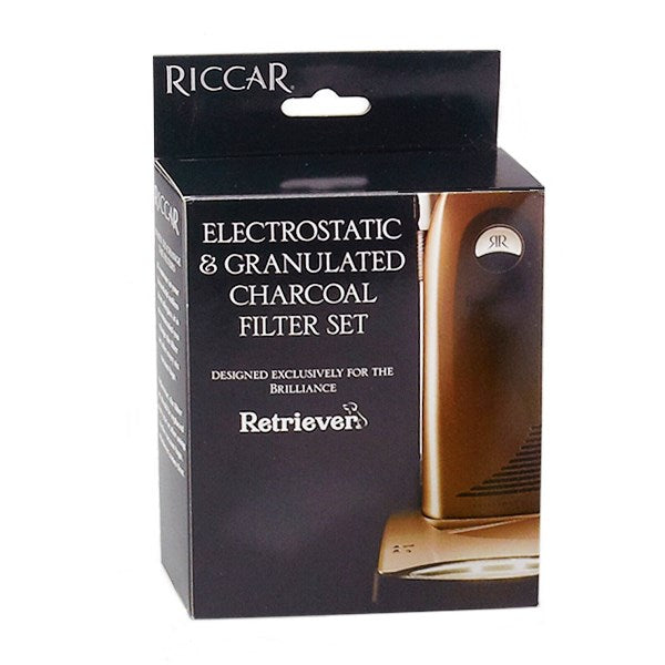 Riccar Retriever Granulated Charcoal Vacuum Filter Set Part RF5DG