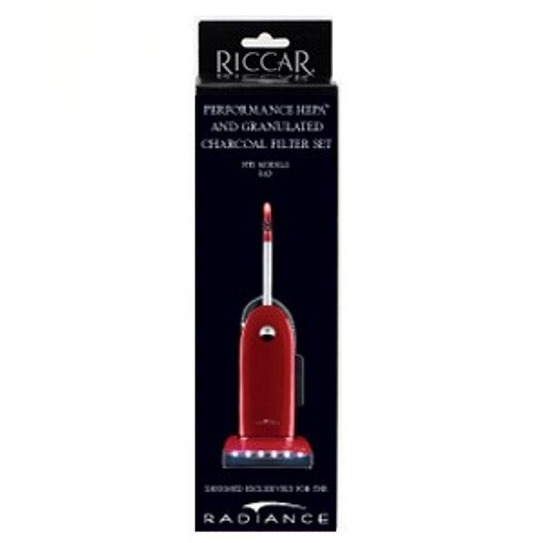 Riccar Radiance HEPA Media and Granulated Charcoal Filter Set Part RF9G-1