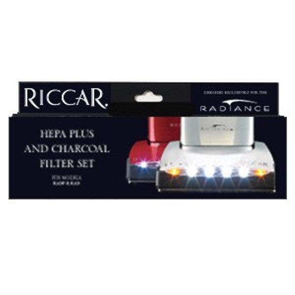 Riccar Premium Radiance HEPA Plus and Charcoal Filter Set Part RF9U-1