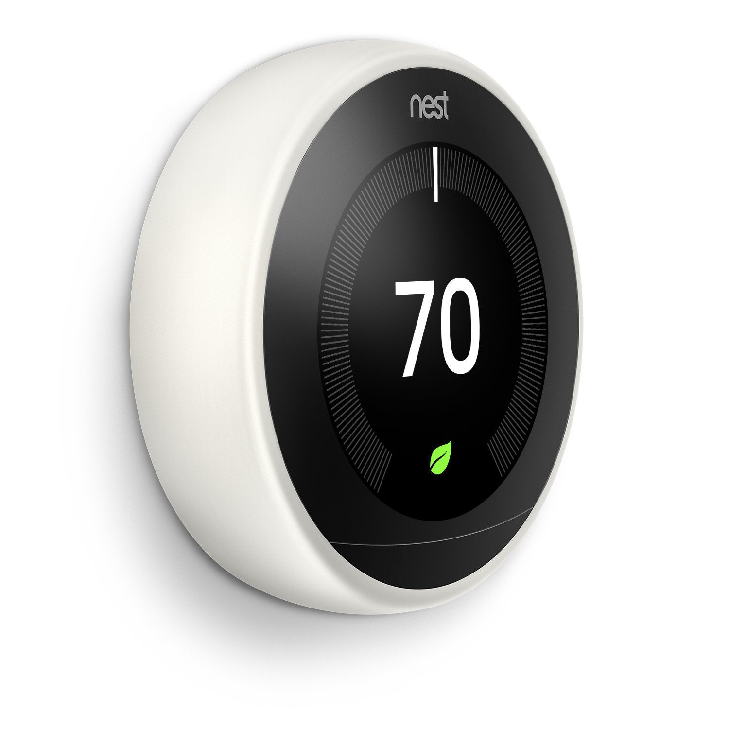 Nest Thermostat, White, 3Rd Generation Smart (White or Black)
