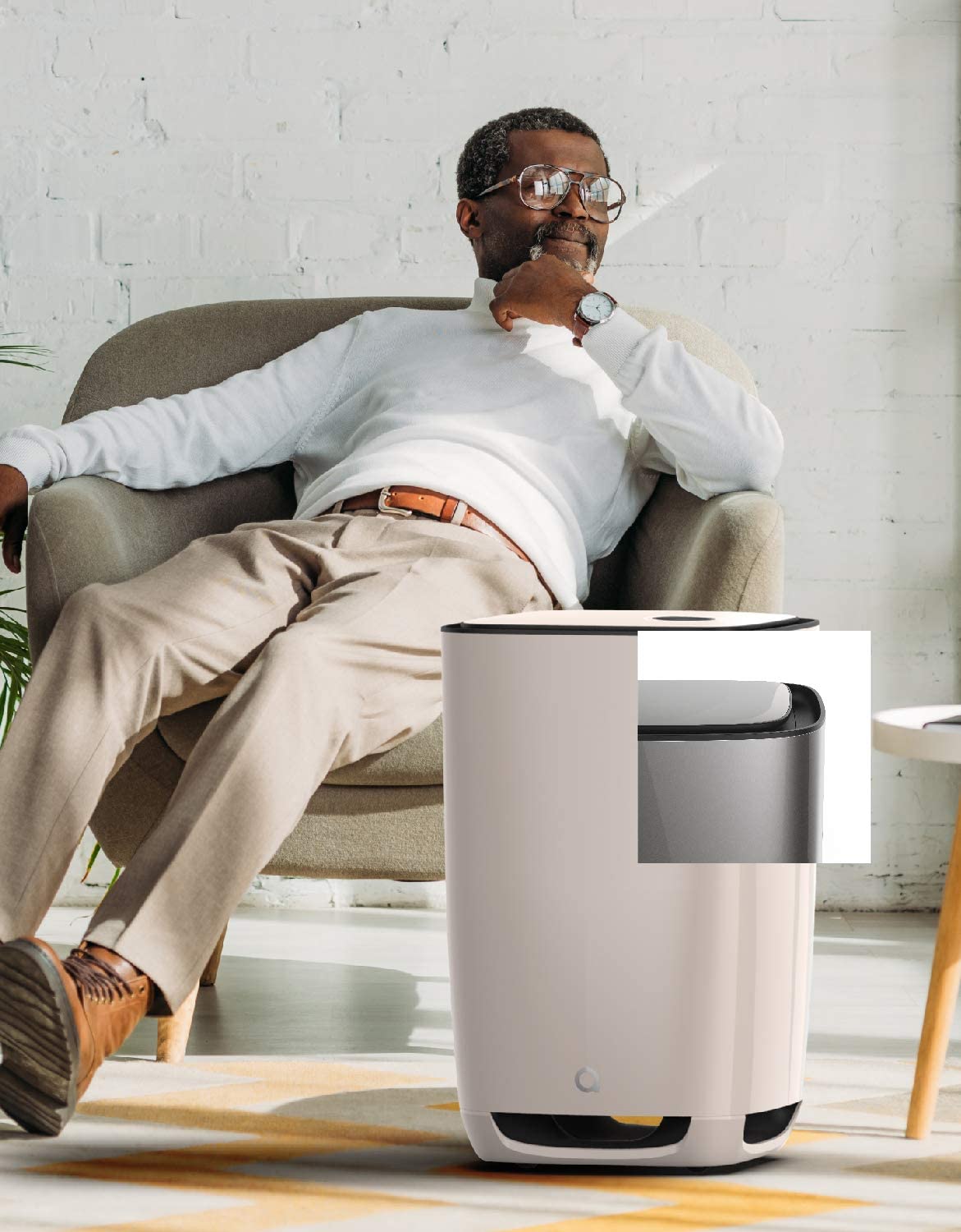 Aeris Aair 3-in-1 Pro Smart Air Purifier Made for Large Spaces. Swiss Engineered All Around Coverage. (color options available)