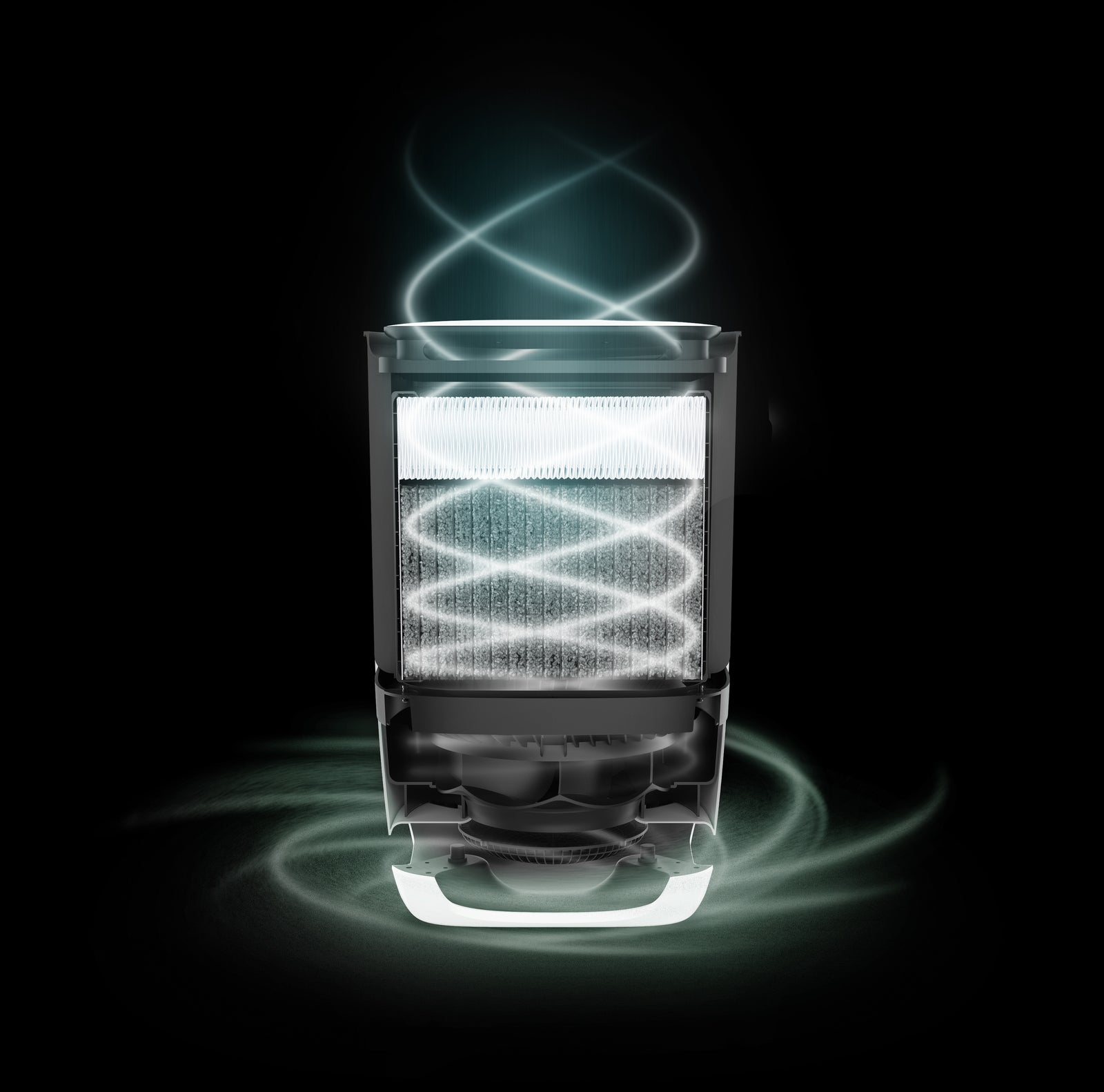 Aeris Aair Gas Pro Odor Eliminating Smart Air Purifier. (color options available)