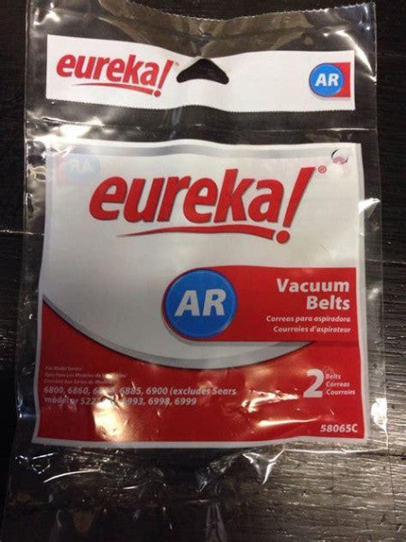 Eureka Vacuum Belts Part 58065B