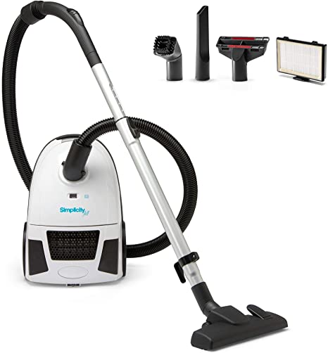 Simplicity Jill Straight Suction Canister Vacuum w/ 1 Year Warranty - Thumbnail 2