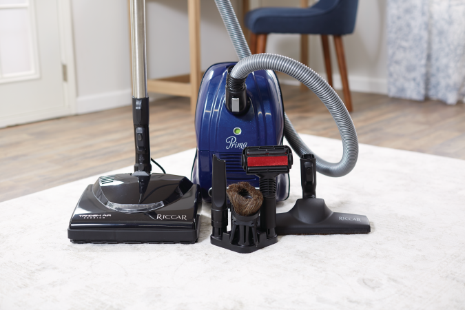 Riccar Prima Power Team Deluxe Canister with Tandem Air Nozzle